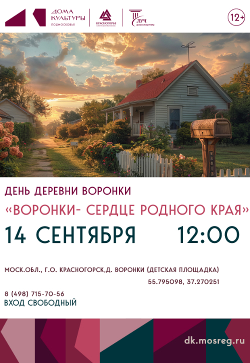 День деревни Воронки «Воронки- сердце родного края»