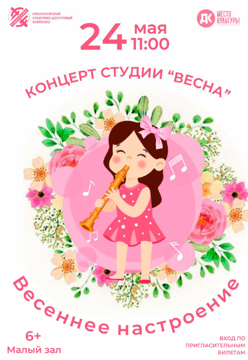 Отчётный концерт студии эстетического воспитания 