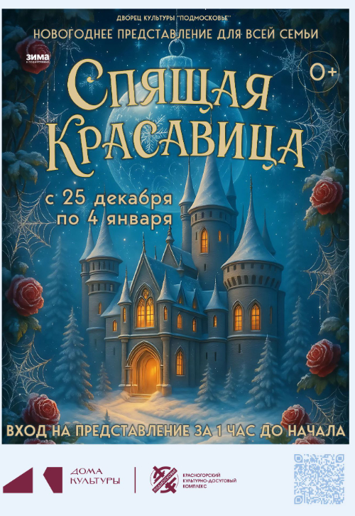 Новогоднее представление для всей семьи «Спящая Красавица»