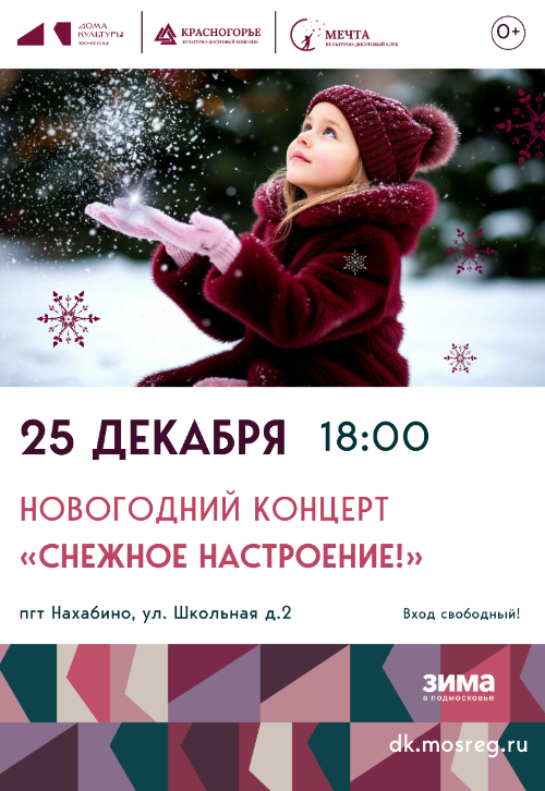 Новогодний концерт «Снежное настроение!».